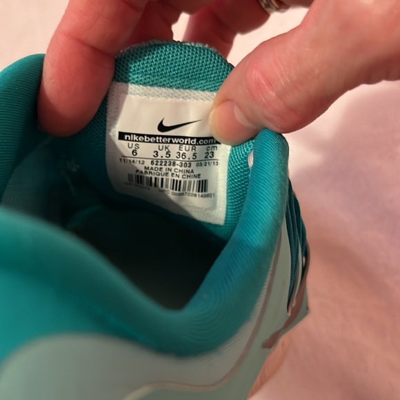 RARE Limited edition, Nike free 5.0 We run DC 2013 Tiffany blue, women’s size 6 - Picture 10 of 10